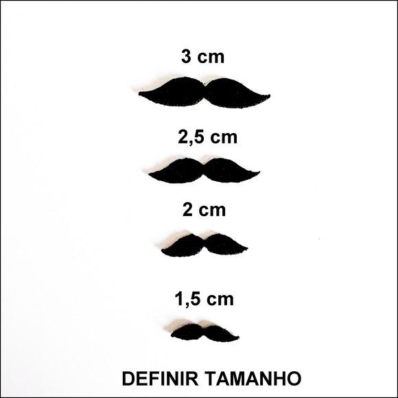 BIGODE RETO RECORTE A LASER