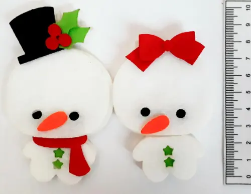 Casal Boneco de Neve