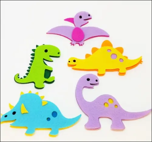 DEDOCHES DE DINOSSAURO RECORTE A LASER