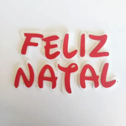 Feliz Natal - 6 Unidades