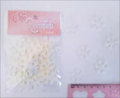 Flocos de neve 2 cm