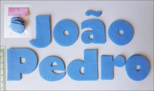 LETRAS 5 CM RECORTE 10 letras