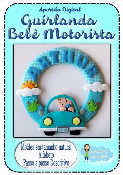 Apostila Guirlanda Bebê Motorista