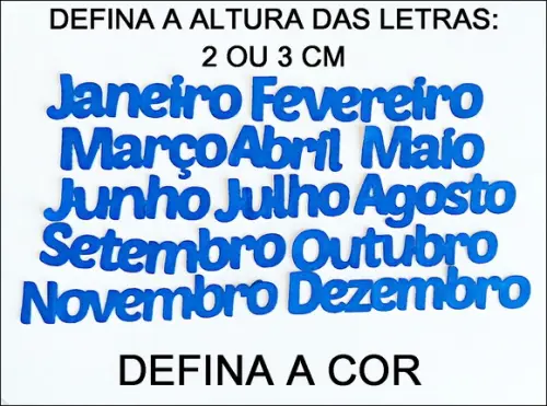 MESES DO ANO