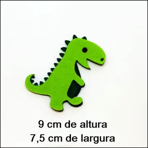 DINOSSAURO 2 RECORTE 3 unidades