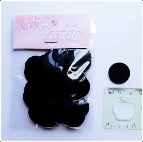 CÍRCULO PRETO 2 cm