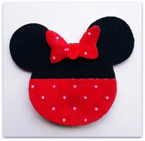 Minnie Recorte a Laser 5 Peças