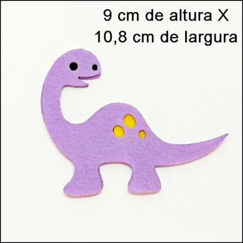 3 PEÇAS - DINOSSAURO 1 RECORTE A LASER