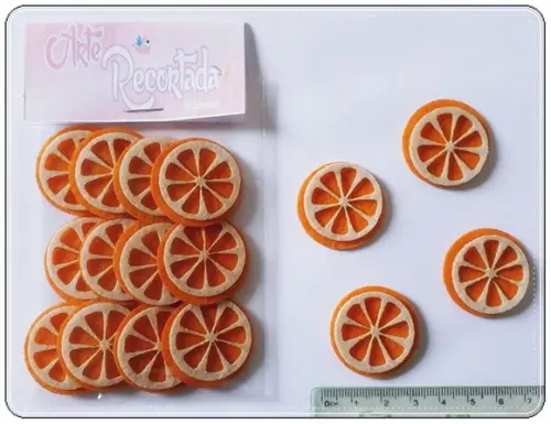 LARANJA 3 CM RECORTE A LASER