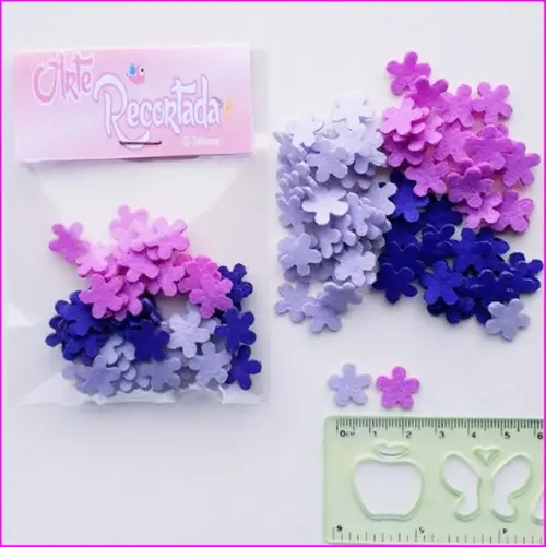 Flores Lavanda 1.3 cm