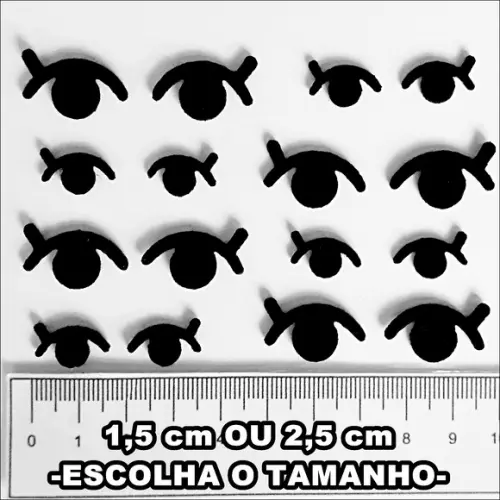 OLHOS DUENDE RECORTE A LASER