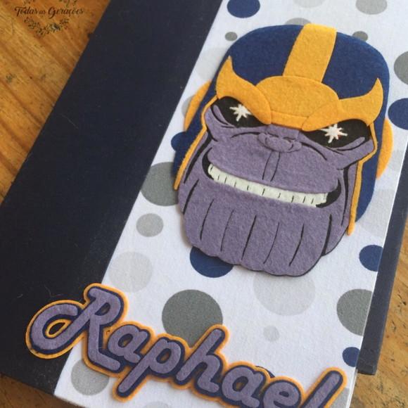 Capa caderneta de vacinação Thanos