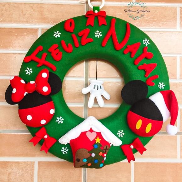 Guirlanda de Natal Disney