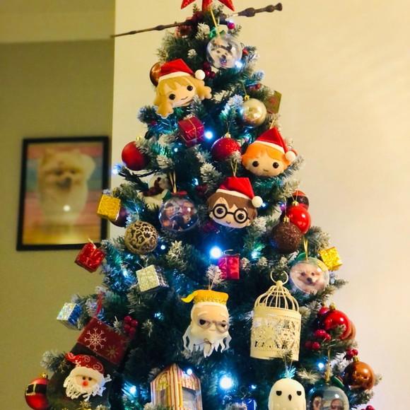 Kit Enfeites Natal Harry Potter 6