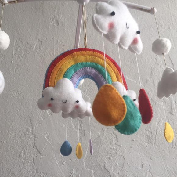 Móbile Nuvem sem Musical