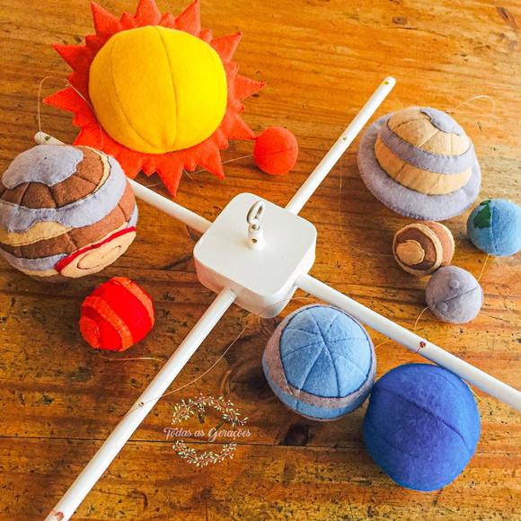 Mobile Planetas sem Musical