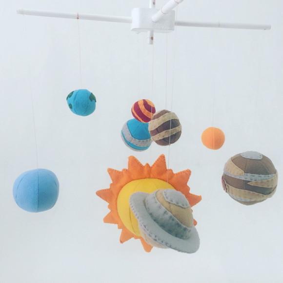 Mobile Planetas sem Musical