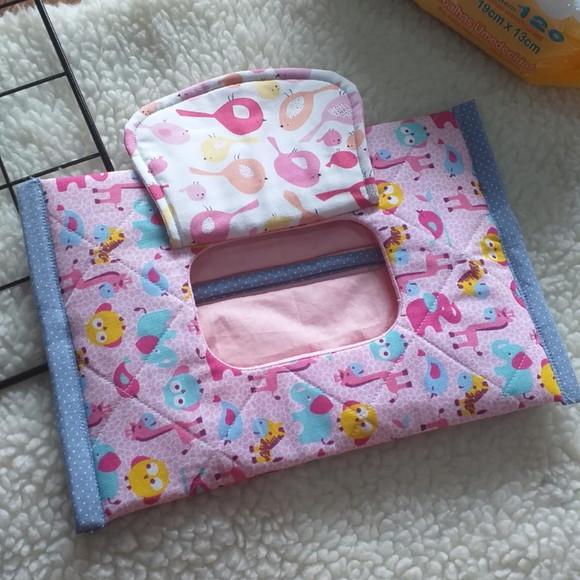 Porta lenço umedecido de cômoda