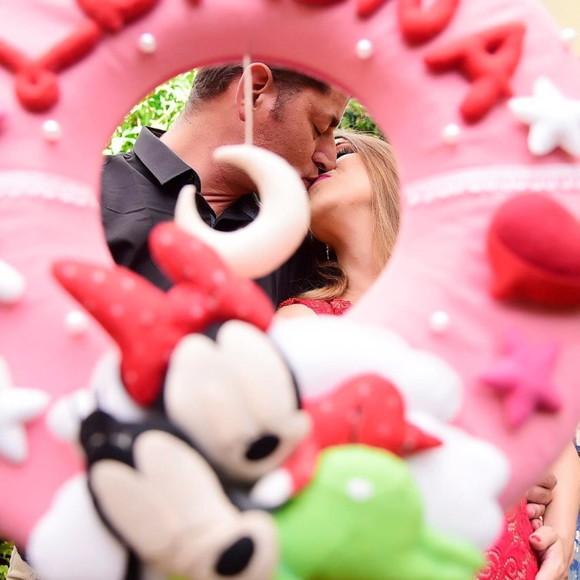 Porta Maternidade Minnie