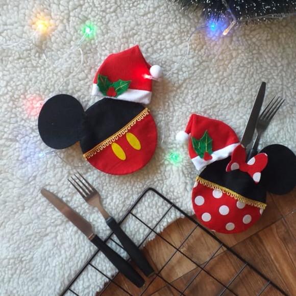 Porta talher Disney de Natal