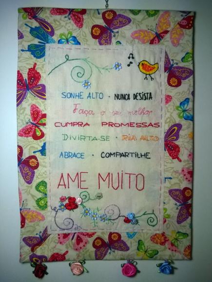 Quadro de panô ame muito