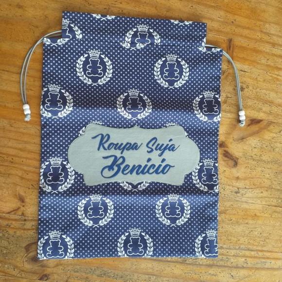 Saquinho roupa suja Benício
