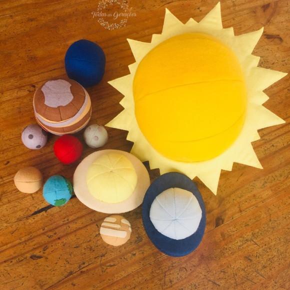 Sistema solar decorativo