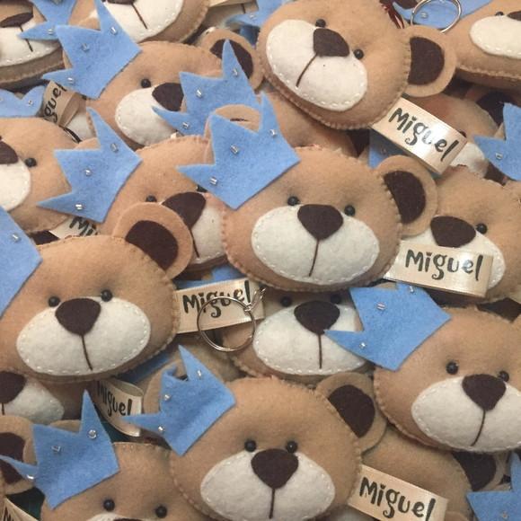 Urso rei lembrancinha