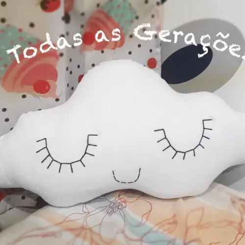 almofadas gota e nuvem