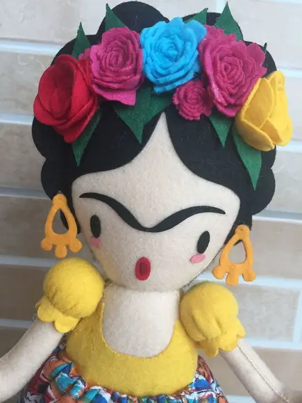 Boneca Frida Kahlo
