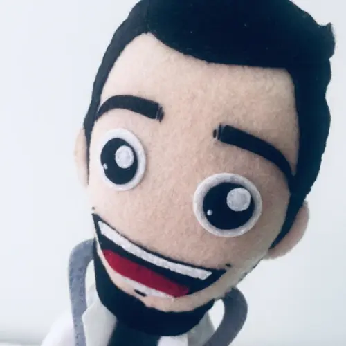 Boneco médico