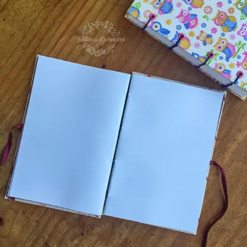 Caderno artesanal