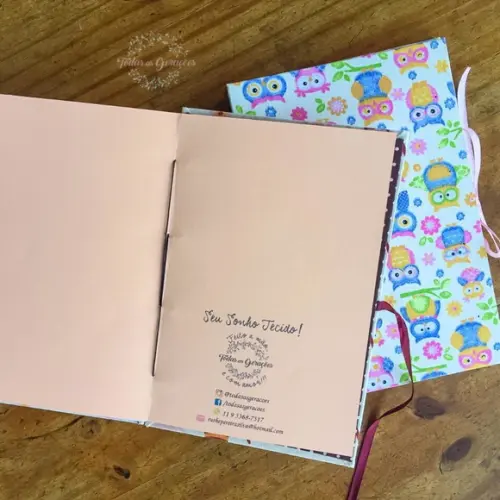 Caderno artesanal