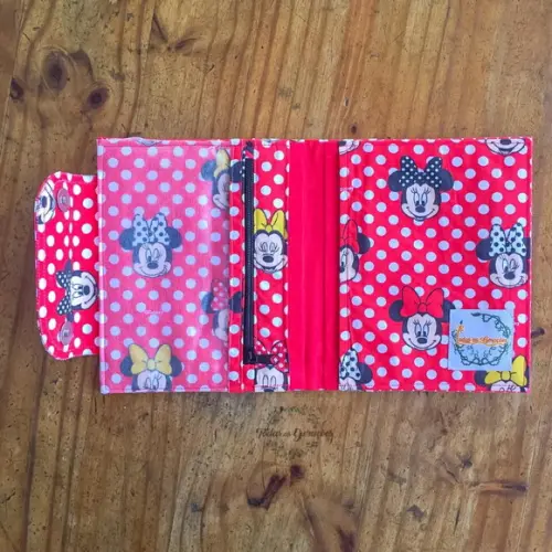 Capa caderneta de vacinação Minnie
