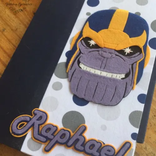 Capa caderneta de vacinação Thanos