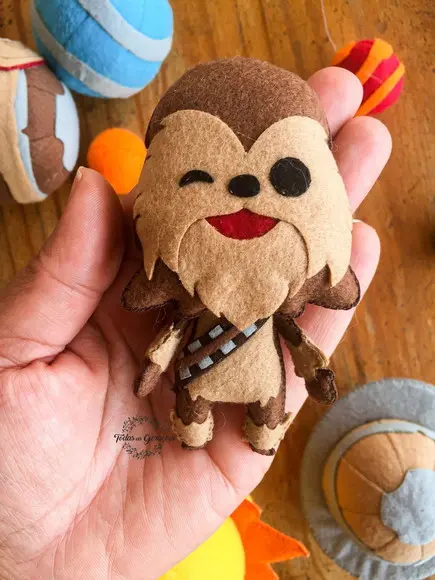 Enfeite de Arvore de Natal Chewbacca 10
