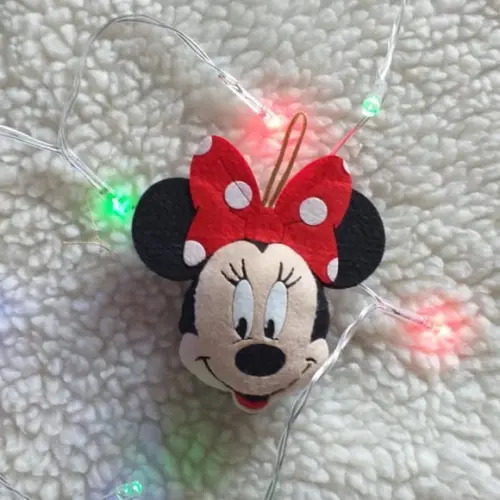 Enfeite de Natal Disney Minnie