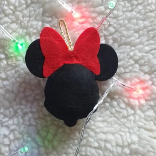 Enfeite de Natal Disney Minnie