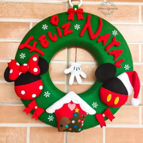 Guirlanda de Natal Disney