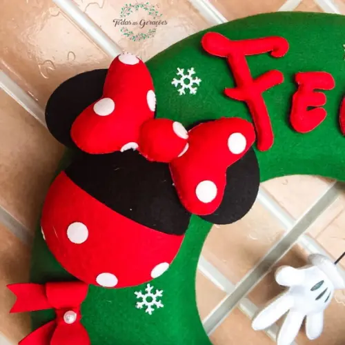 Guirlanda de Natal Disney