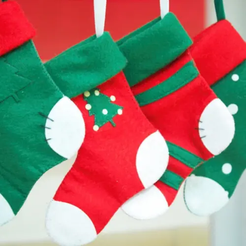 Kit 4 botinhas de natal