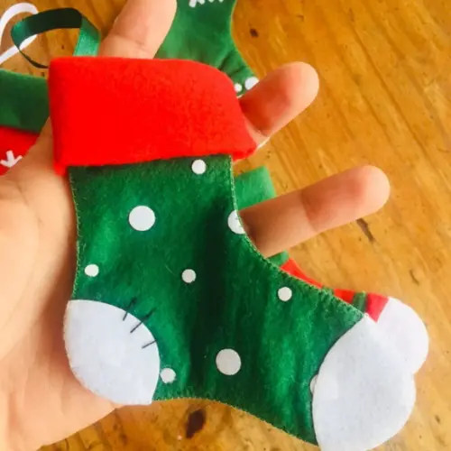 Kit 4 botinhas de natal