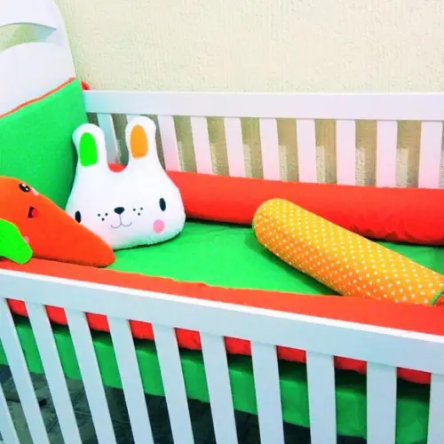 Kit berço Cenoura 4 peças