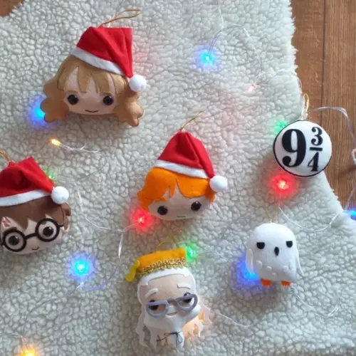 Kit Enfeites Natal Harry Potter 6