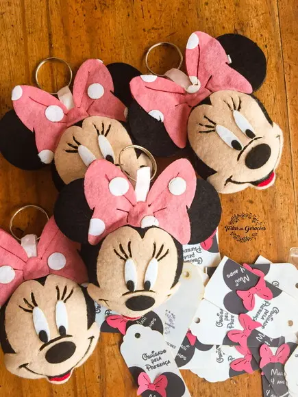 Lembrancinha Minnie Rosa