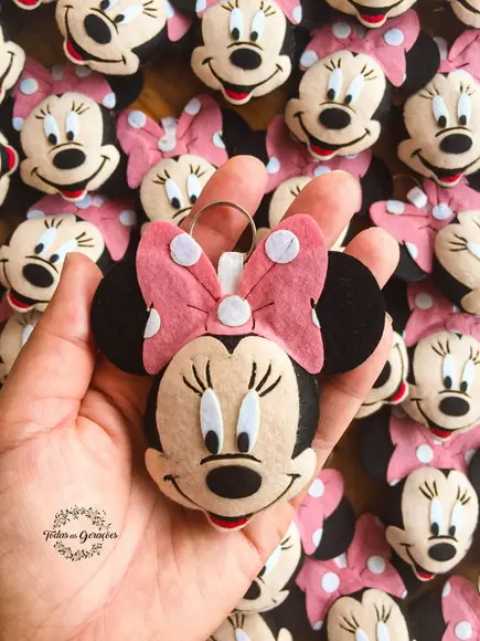 Lembrancinha Minnie Rosa