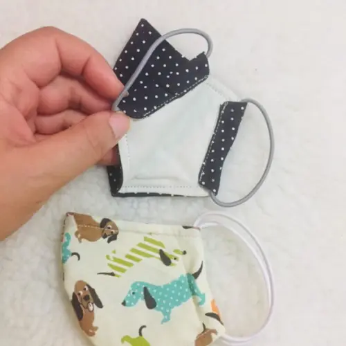 Mascara infantil tripla para bebê