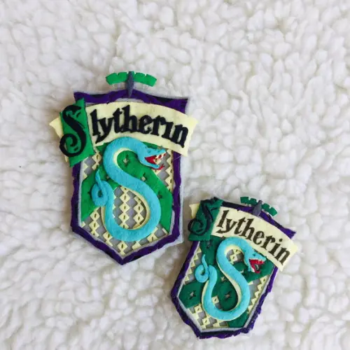 Patch Casas de Hogwarts 9cm
