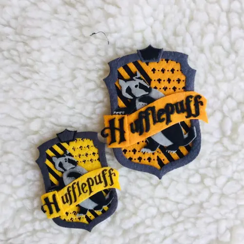 Patch Casas de Hogwarts 9cm
