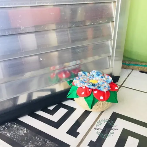Peso de porta flor